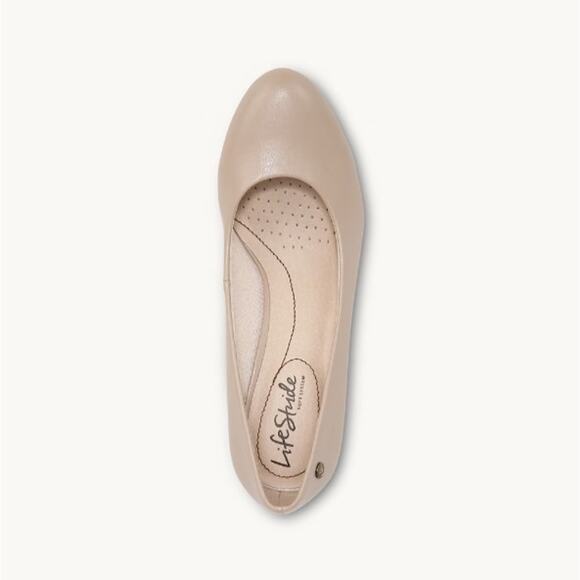 Lifestride Beige Tan Parigi Pumps Heels sz 8.5N - Picture 5 of 10